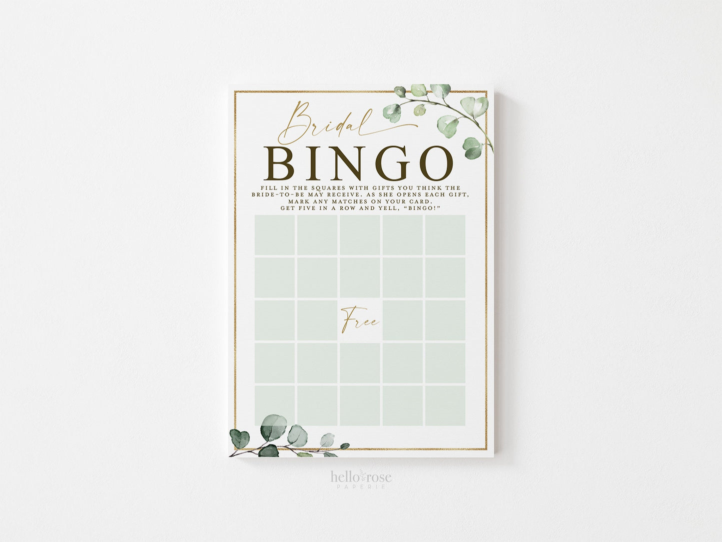 PRINTABLE Bridal Shower Games Bundle . 14 Best Selling Games of 2022 . Instant Digital Download Printable Package . Greenery & Gold G2
