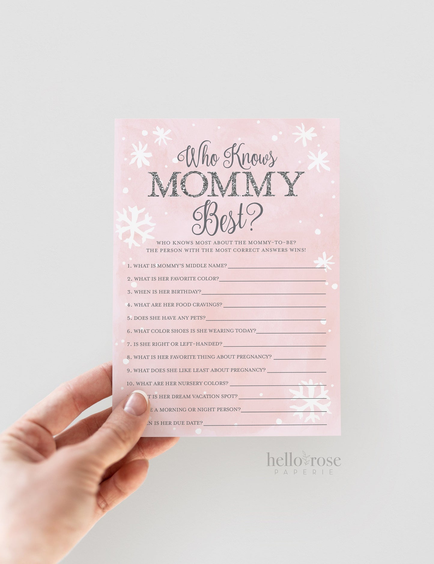 Baby Shower Twins Boy and Girl Games Set 8 Games Printable . Blue Pink and Silver . Winter Baby its Cold Outside . Instant Download Bundle