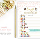 Emoji Game . Pink and Gold Bridal Shower Wedding Emoji Pictionary Game . Bridal Shower Game Printable . Instant Download . Gold Glitter