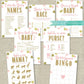 Baby Shower Emoji Pictionary . African American Emoji Pictionary Black Baby Girl Shower Game . Pink Gold Hearts . Printable Instant Download