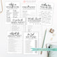 7 Popular Bridal Shower Games Bundle . Virtual + Printable . Rustic Kraft . Digital Download Package . Modern Funny Games for Large Groups