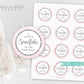 Round Favor Tag Baby Shower . A Little Snowflake is on the Way . Baby it's Cold Outside . Winter Girl . Pink and Silver . Printable Download