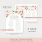 Would She Rather Printable Bridal Shower Game . Bachelorette Hens Party . Blush Pink Roses Greenery Eucalyptus . Instant Download
