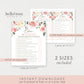 Over or Under Floral Bridal Shower Game . Printable Bachelorette Hens Party Game . Blush Pink Roses Eucalyptus Greenery . Instant Download