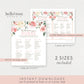 Whats in Your Purse Floral Bridal Shower Printable Game . Bachelorette Hens Party . Rustic Pink Roses Eucalyptus Greenery . Instant Download