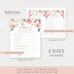 Advice and Well Wishes for the Soon to Be Mr and Mrs . Bridal Shower Printable Wedding Cards . Pink Roses Eucalyptus . Instant Download