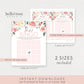 Bridal Shower BINGO Game . Printable Gift Opening Game . Blush Pink Roses Eucalyptus Greenery . Instant Digital Download
