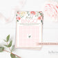 Bridal Shower BINGO Game . Printable Gift Opening Game . Blush Pink Roses Eucalyptus Greenery . Instant Digital Download