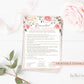 Romantic Movie Quotes . Floral Bridal Shower Game . Printable Icebreaker . Hen Bachelorette Party . Pink Rose Eucalyptus . Instant Download