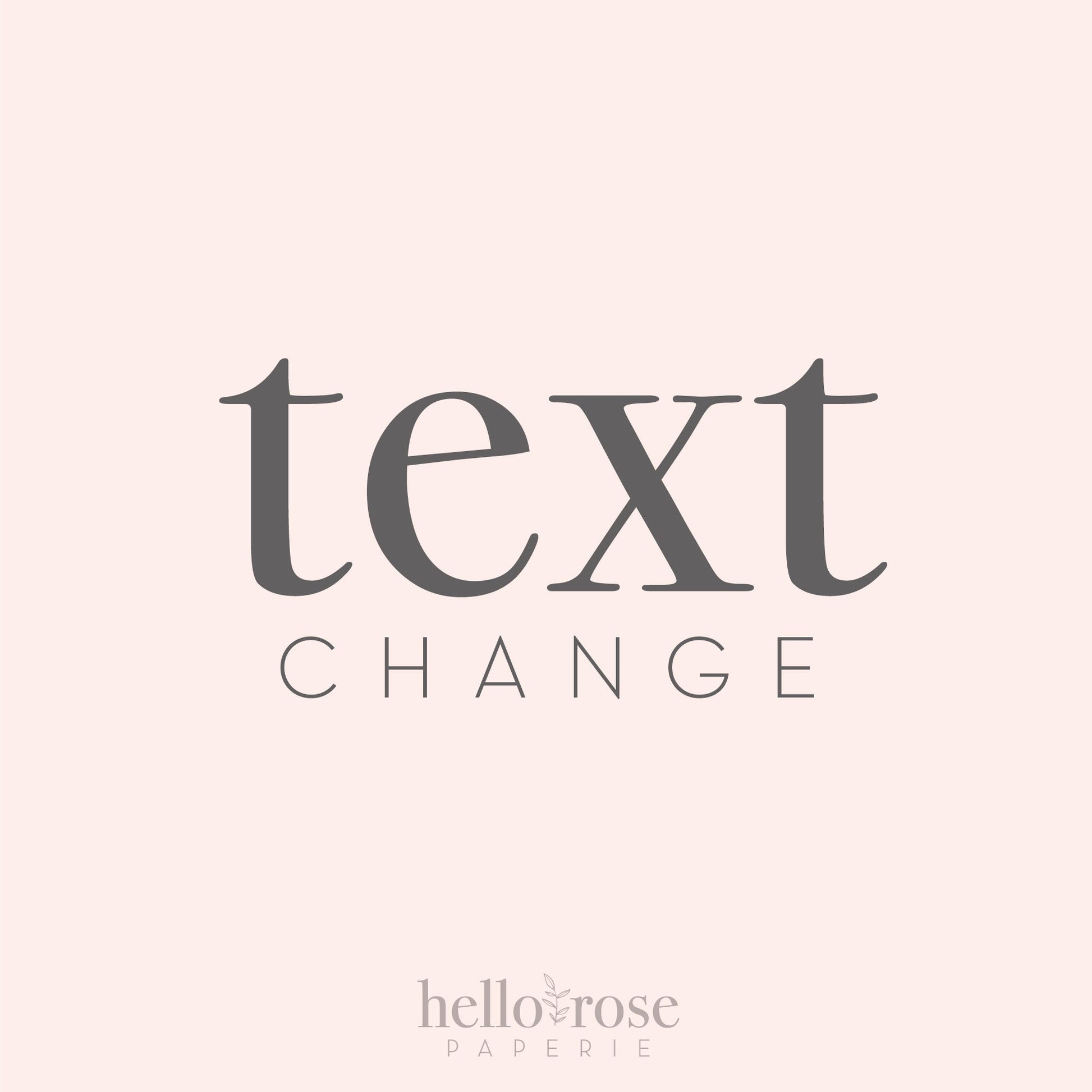 Text or Font Change to any digital download in my shop