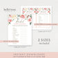 Word Scramble Bridal Shower Game . Printable Wedding Shower . Hen Bachelorette Party . Pink Rose Eucalyptus . Instant Download
