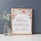 Advice and Well Wishes for the Mr and Mrs . Printable Sign 8x10 . Floral Watercolor . Bridal Shower Wedding . Instant Digital Download