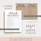 Who Knows the Groom Best . Printable Bridal Wedding Couples Shower Game . Kraft + Minimalist Black and White . Instant Digital Download PDF