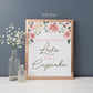 All You Need is Love and a Cupcake Printable Sign 8x10 . Floral Watercolor . Bridal Shower Wedding Bachelorette Hens Party Instant Download