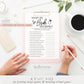 What is the Bride Wearing and Printable Bridal Shower Memory Game . Fun Icebreaker Game . Kraft and White . Instant Digital Download