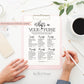 What's in Your Purse Printable Bridal Shower Game . Kraft + Minimalist Black White . Bachelorette Hens Party . Instant Digital Download K3