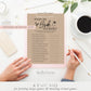 What is the Bride Wearing and Printable Bridal Shower Memory Game . Fun Icebreaker Game . Kraft and White . Instant Digital Download