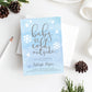 Nursery Rhyme Quiz Baby Shower Trivia Game . Baby It's Cold Outside Boy . Blue and Silver . Winter Snowflakes . Printable Instant Download