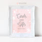 7 Printable Baby Shower Table Signs Bundle . Pink & Silver Girl . Winter Wonderland Snowflakes Baby it's Cold Outside . Instant Download PDF