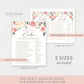 Name That Cake Floral Bridal Shower Game . Printable Icebreaker . Hen Bachelorette Party . Pink Rose Eucalyptus . Instant Download