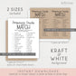 Pregnancy Candy Match Game . Baby Shower Sweets Candy Trivia . Boy Girl Neutral . Kraft + Minimalist Black & White . Instant Download PDF K4