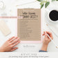 Baby Shower Games Bundle . 8 Printable and Virtual Game Pack . 2 Sizes . Kraft + Black & White . Rustic Boho Boy Girl . Instant Download K4