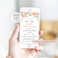 Late Night Diapers Baby Shower Game . Floral Roses Greenery Watercolor Printable Sign . Baby Shower Game Sign . PDF Instant Download 8x10