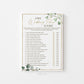 The Wedding Shoe Printable Bridal Shower Wedding Game . Fun Couple Game . Greenery and Gold . Hens Bachelorette Party . Instant Download G2