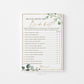 Do You Know the Bride Best Bridal Shower Printable Game . Greenery and Gold . Fun Boho Game . Hens Bachelorette Party . Instant Download G2