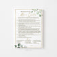 Romantic Movie Quotes . Printable Bridal Shower Wedding Game . Greenery and Gold . Bachelorette Party . Instant Download G2