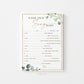 Name That Song Baby Shower Music Trivia Game . Greenery and Gold . Printable Icebreaker . Sip and See Gender Reveal . Instant Download G2