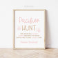 Pacifier Hunt Baby Shower Game Table Sign . Pink and Rose Gold . Girl Baby Shower Game . Printable 8x10 Instant Digital Download . K4
