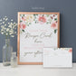 Leave Your Recipe Card Here Printable Sign + Cards. Floral Watercolor . Bridal Shower Wedding Bachelorette Hen Party . Instant Download 8x10