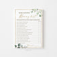 Who Knows Mommy Best Printable Baby Shower Game . How Well Do You Know Mommy to be . Greenery and Gold . Instant Download . G2