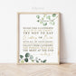 Dont Say Wedding or Bride CLOTHESPIN Game Sign Printable . Greenery + Gold . Bridal Shower Bachelorette Hen Party . 8x10 Instant Download G2