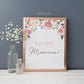 But First Mimosas Printable Table Sign 8x10 . Floral Watercolor . Baby Shower Bridal Shower Wedding Bachelorette Hens . Instant Download