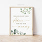 Advice for the New Mommy Sign + Card . Baby Shower Printable Advice . Greenery + Gold . Sip and See Gender Reveal Game . Instant Download G2