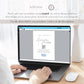 Honeymoon Fund Sign Template for Wedding . QR Code . Modern Minimalist Wedding . PRINTABLE Editable Templett . Instant Download . PENNY