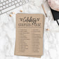 Celebrity Couples Quiz + Answer Key . Printable Bridal Shower Game . Kraft + Minimalist Black and White . Instant Digital Download PDF