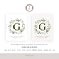 Personalized Family Name Printable Christmas Gift Sign . Last Name Monogram Established Date . Wedding Anniversary . Download Templett