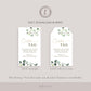 Greenery Wedding Favor Tags Editable Template . Bridal Shower Baby Shower Thank You Tags Personalized . PRINTABLE Templett Download G2-T