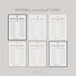 Would She Rather Bridal Shower Bachelorette Game . FULLY EDITABLE . Minimalist Personalized . Printable Instant Download Template Templett