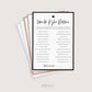 Would She Rather Bridal Shower Bachelorette Game . FULLY EDITABLE . Minimalist Personalized . Printable Instant Download Template Templett