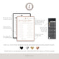 Would She Rather Bridal Shower Bachelorette Game . FULLY EDITABLE . Minimalist Personalized . Printable Instant Download Template Templett