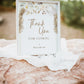 Thank You for Coming Please Take One PRINTABLE Baby Bridal Shower Sign . Gender Neutral . Pampas Grass White Floral . 8x10 Instant Download