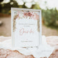 Drinks Help Yourself Baby Shower Personalized Sign . Boho Pampas Pink Floral Girl . PRINTABLE Editable Instant Download Templett Template