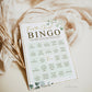 Find the Guest Bingo Pre Filled Unique Game Cards . Bridal Shower . Greenery Gold PRINTABLE Editable Template Instant Download Templett G2-T