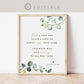 Pick a Page and Leave a Note Memory Guestbook Sign Printable Template . Greenery Gold . Baby Bridal Shower . Instant Download Templett G2-T