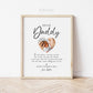 Father's Day Gift from Baby Kids Son Daughter . PRINTABLE Personalized First Fathers Day Gift . Dear Daddy Minimalist . DIGITAL DOWNLOAD