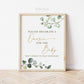 Decorate a Onesie Baby Shower Sign PRINTABLE . Onesie Decorating Making Station . Greenery Gold . Gender Neutral . Instant Download 8x10 G2
